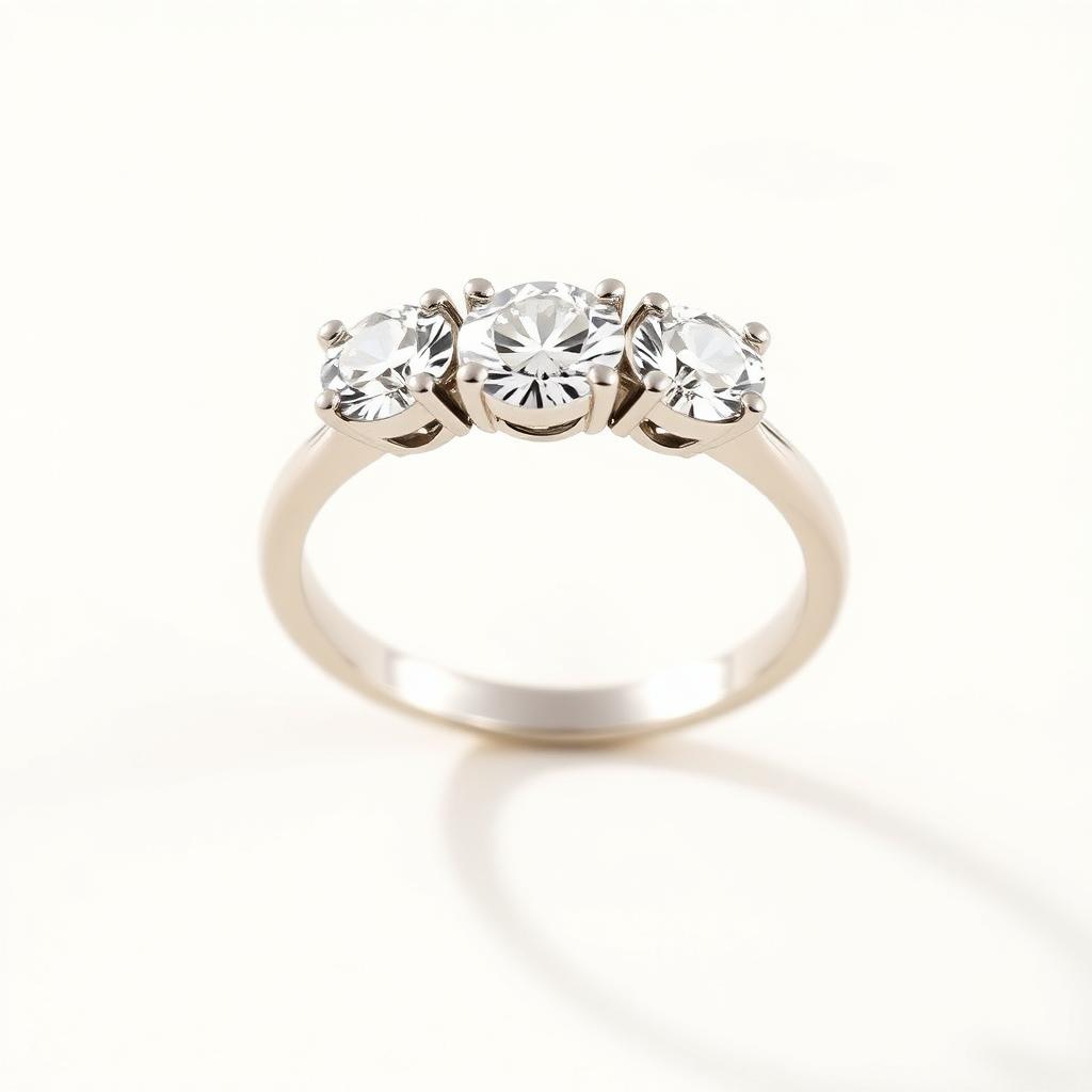Trilogy engagement ring by Giuliana Diamonds